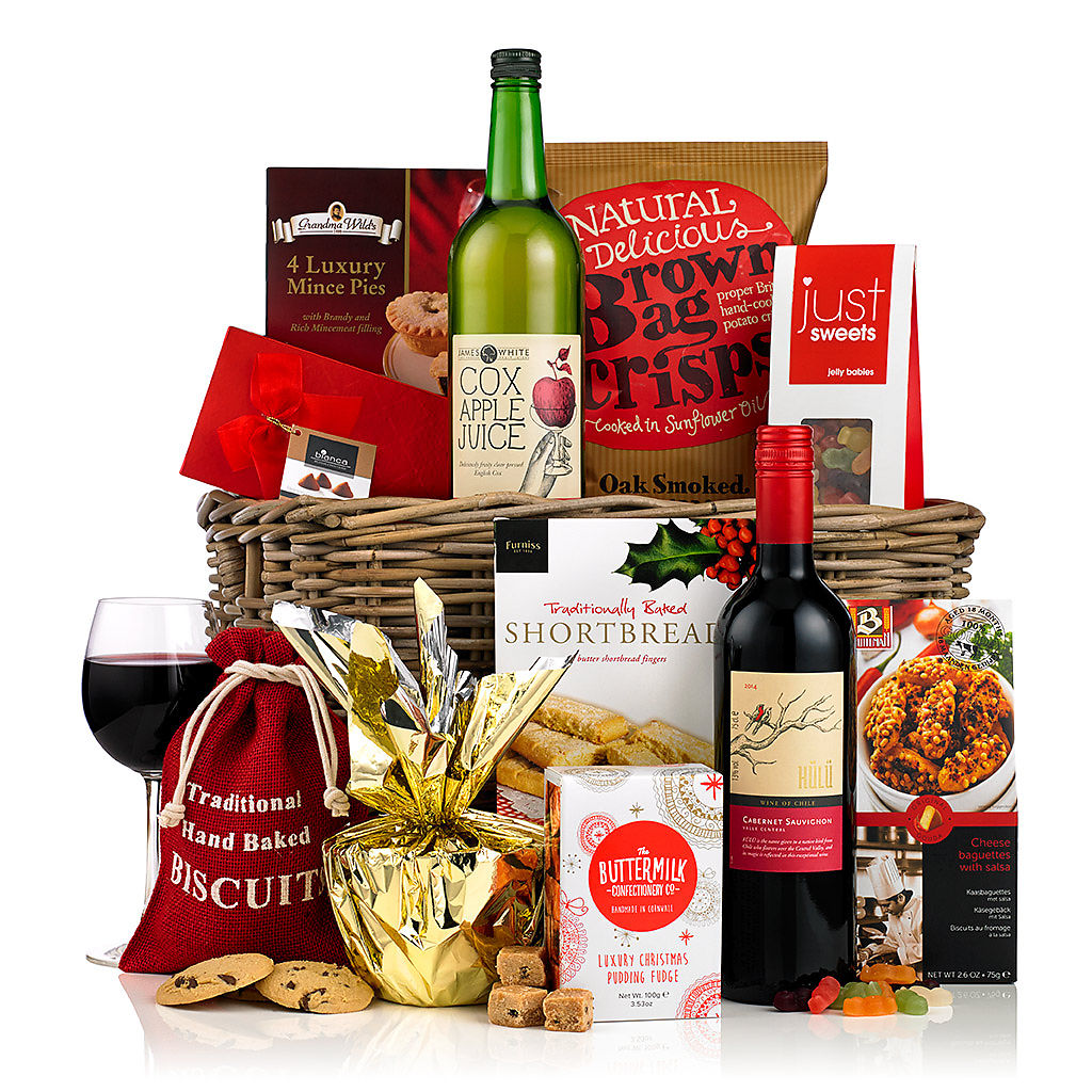 Season's Greetings Basket (£50) Corporate Christmas Hampers