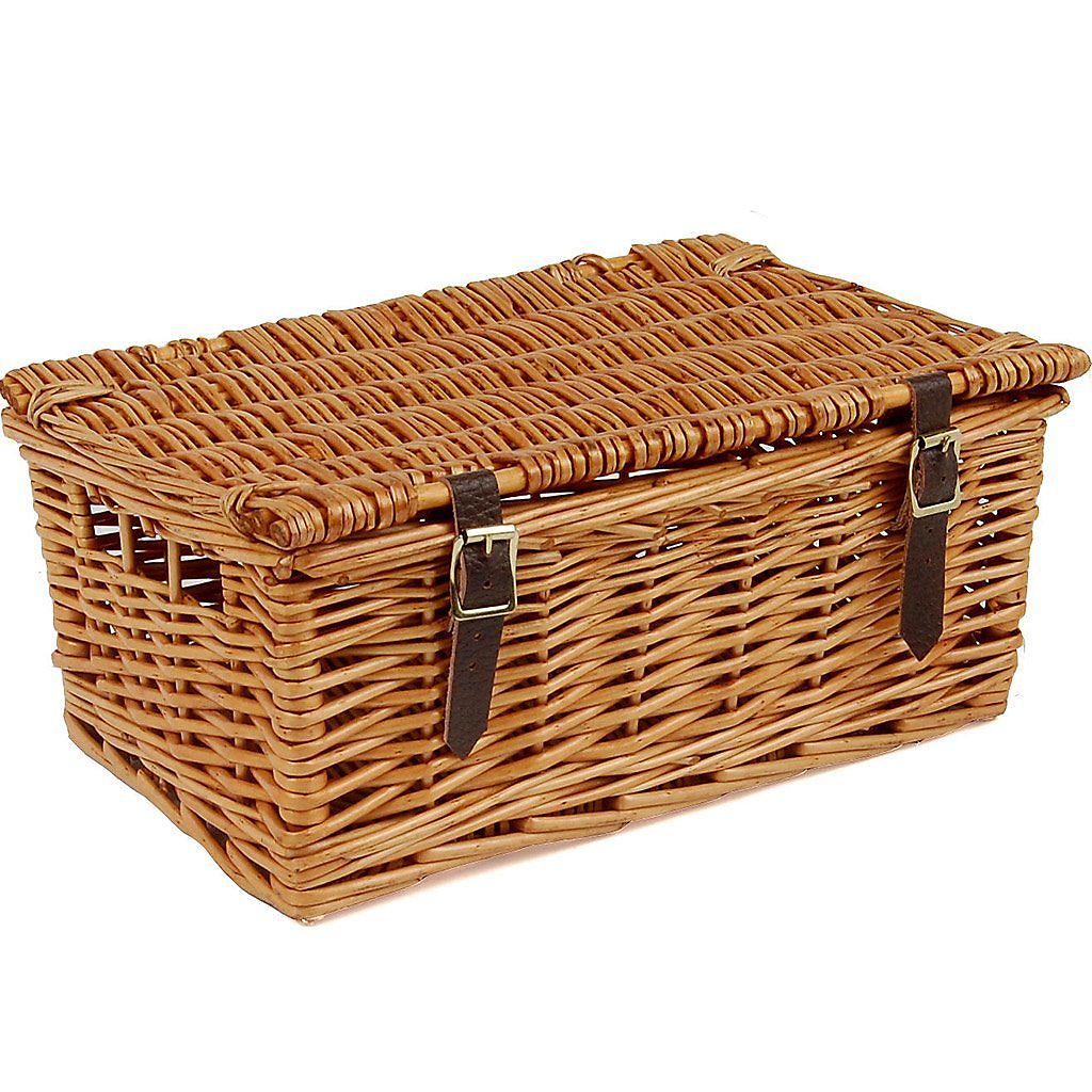 12" Traditional Lidded Hamper