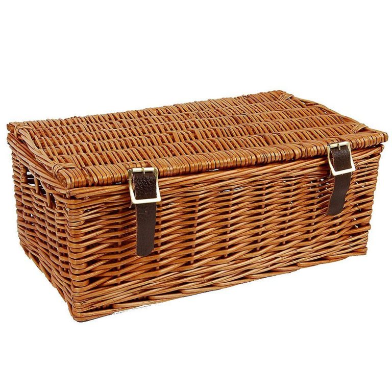 27" Traditional Lidded Hamper Virginia Hayward