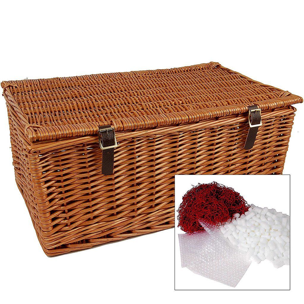 23" Traditional Lidded Hamper with Packaging