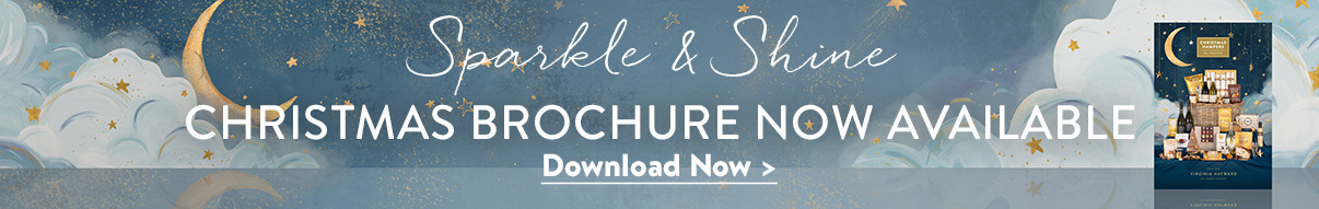Download a brochure banner, Virginia Hayward, Hampers and Gifts