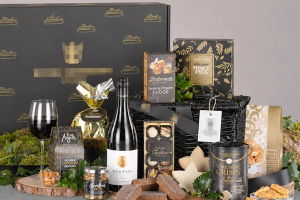 Fully bespoke branded hamper packaging for a major cruise line