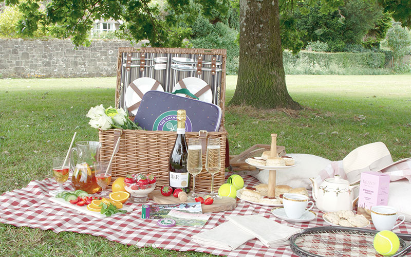 Wimbledon Theme Picnic Ideas