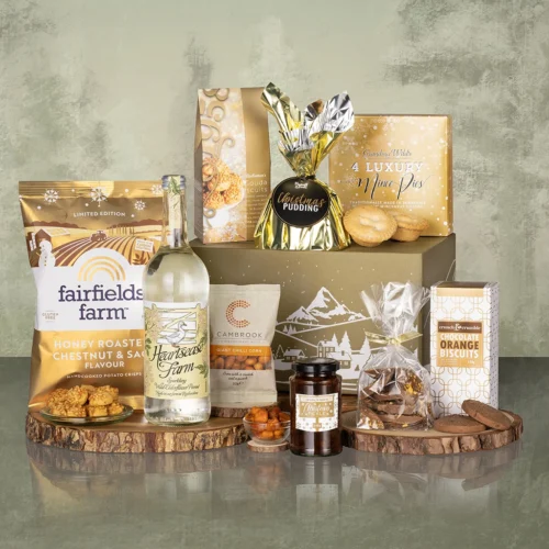 Alcohol Free Carton Luxury Christmas Food Gift