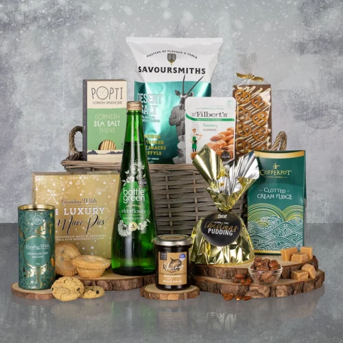Alcohol Free Treats Luxury Food and Drink Basket