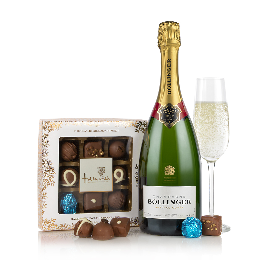 Bollinger and Chocolates Gift