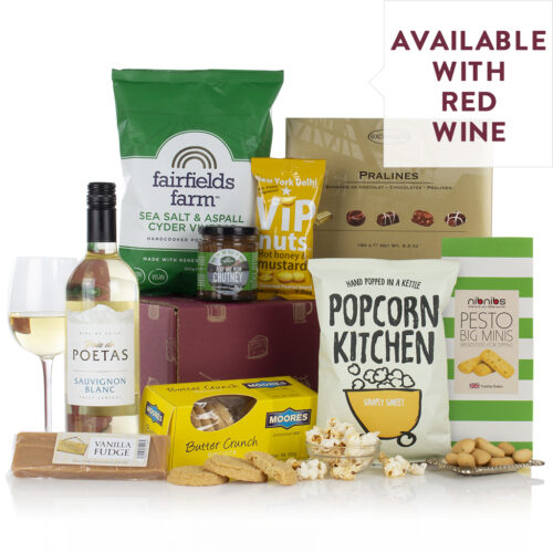 Box of Indulgence with White Wine
