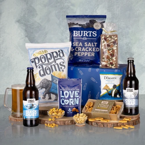 Boys Night In Beer and Nibbles Christmas Gift for Him