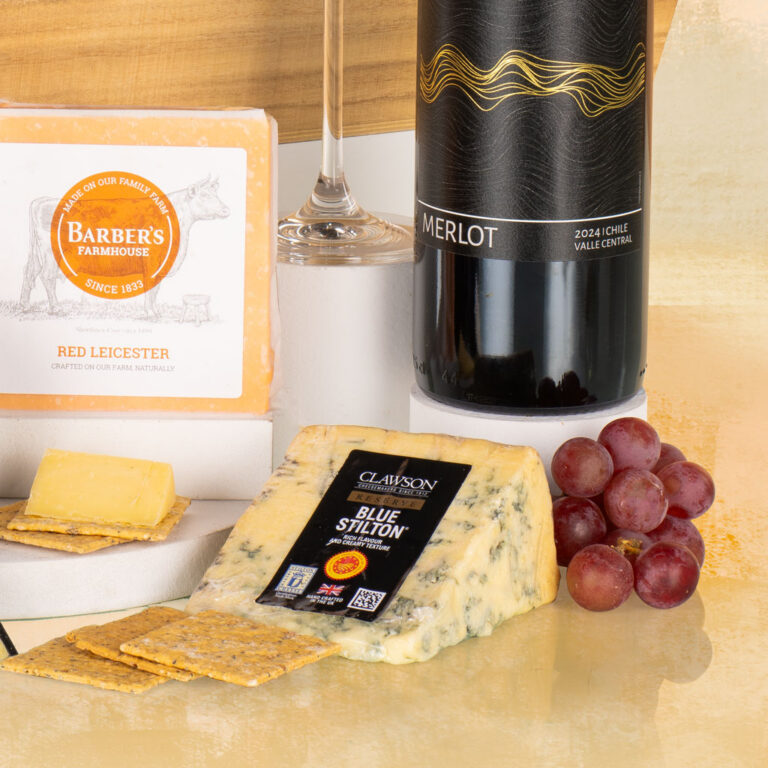 Cheese and Wine Tray | Cheese & Wine Christmas Gift Hamper