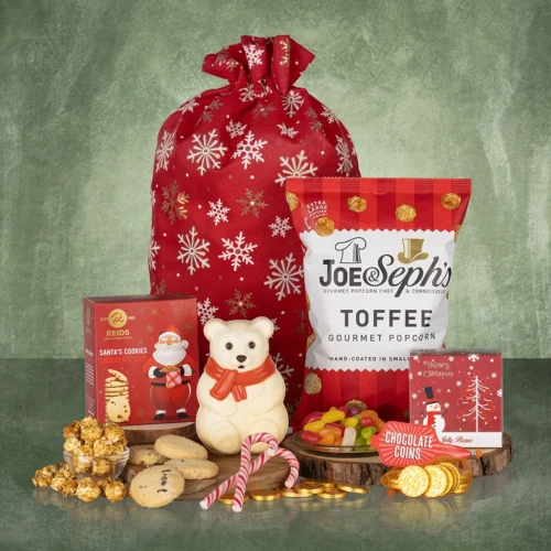 Childrens Christmas Sack Sweet Food Gift