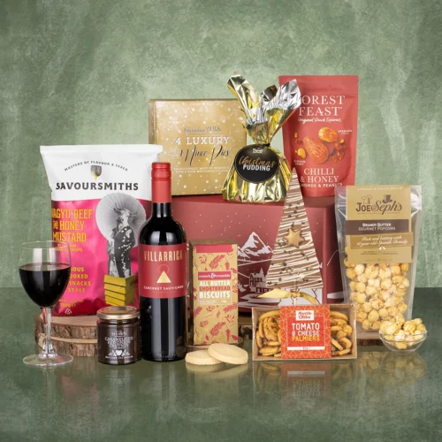 Christmas Cracker Red Wine Carton Gift