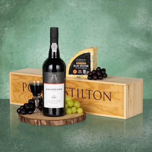 Classic Port and Stilton Fresh Food Gift
