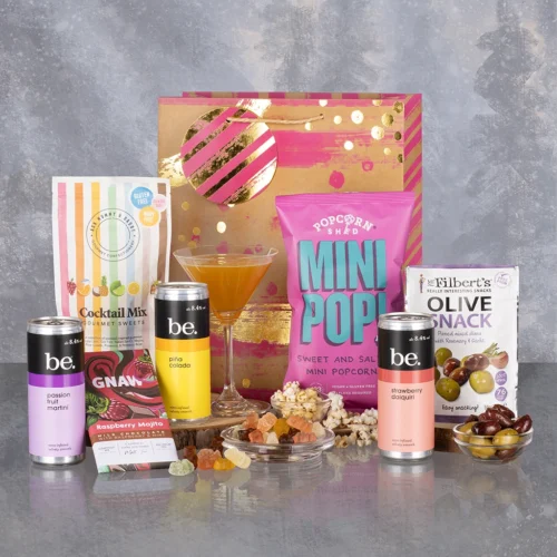 Cocktail Lovers Christmas Drinks Hamper for Her