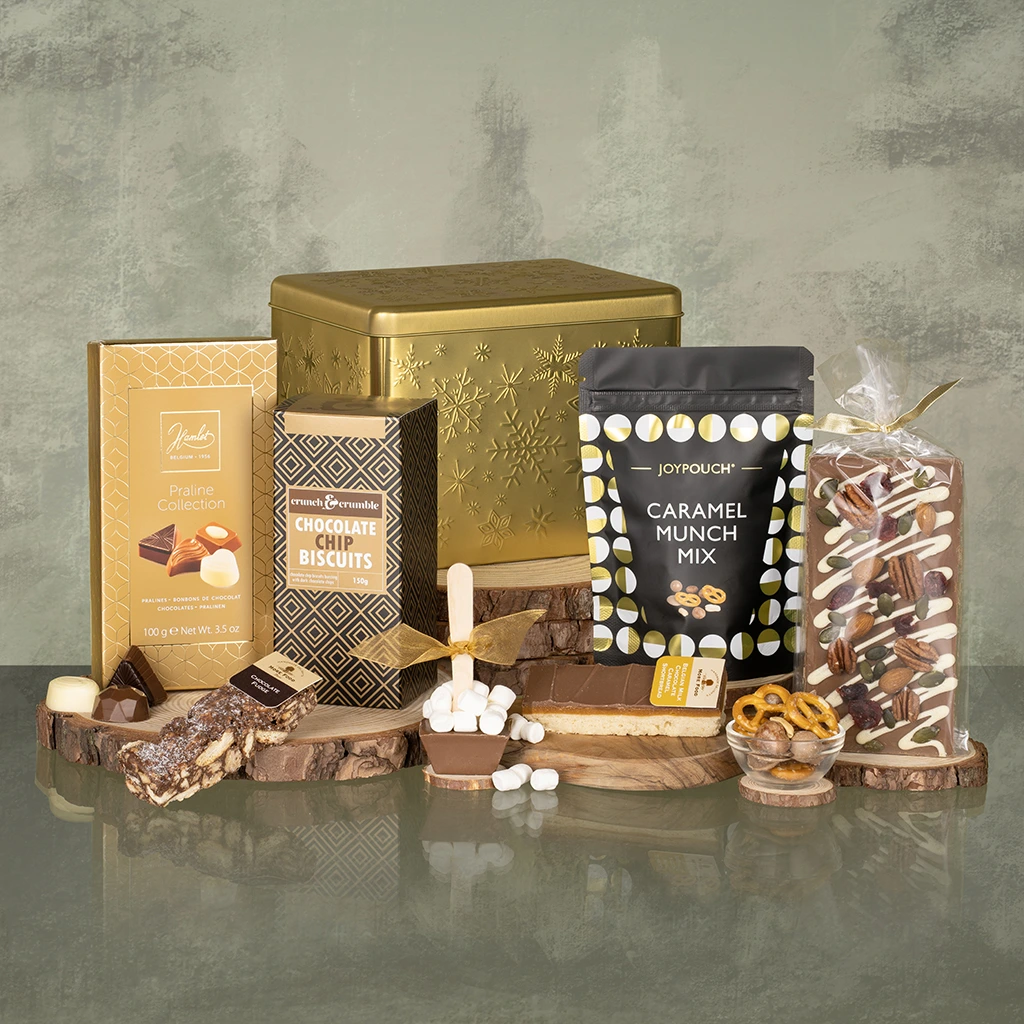 For the Love of Chocolate Luxury Non Alcoholic Christmas Tin