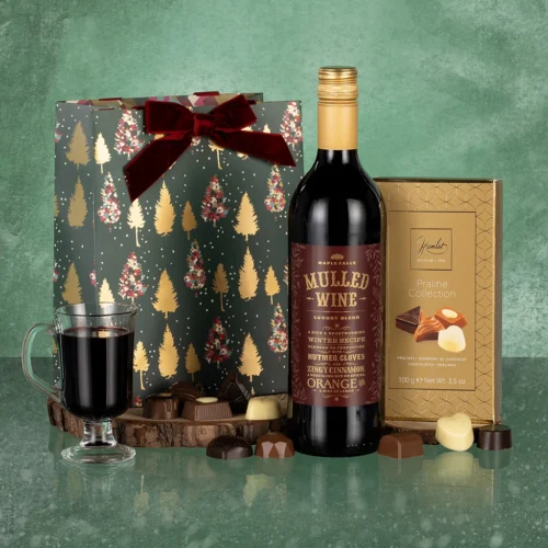 Mulled Wine & Chocolates Christmas Gift