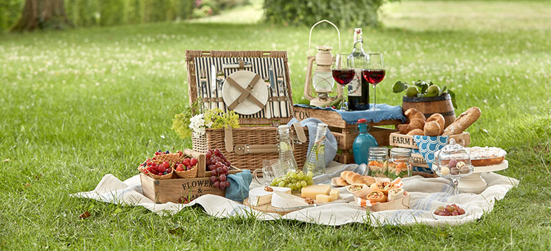  Picnic Sets - Picnic Sets / Picnic Baskets, Tables &  Accessories: Patio, Lawn & Garden