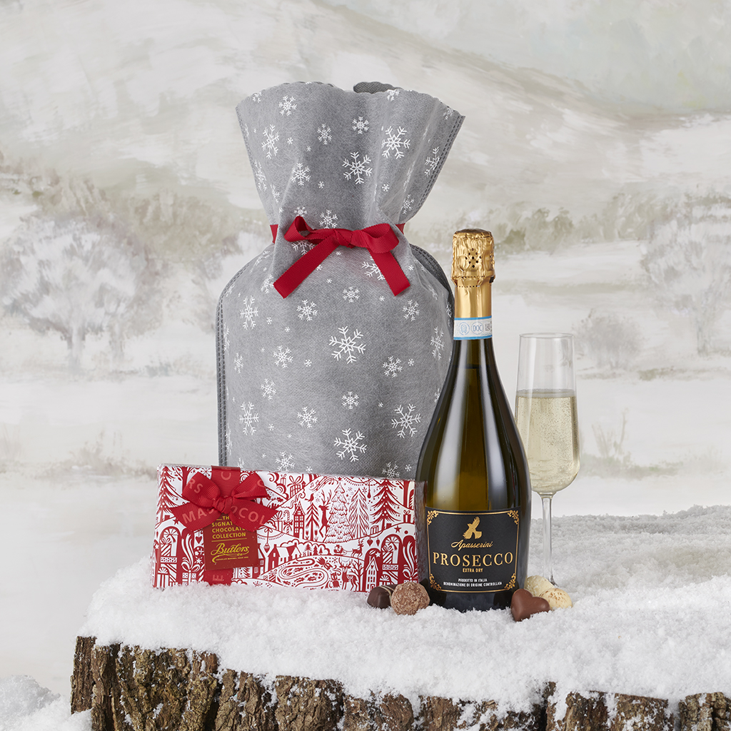 Prosecco and chocolate gift set hotsell