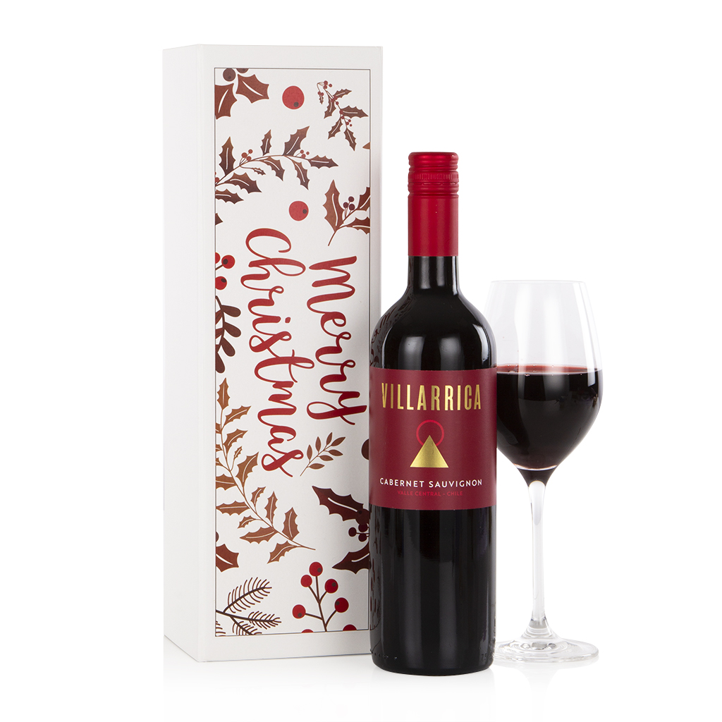 Red Wine in a gift box