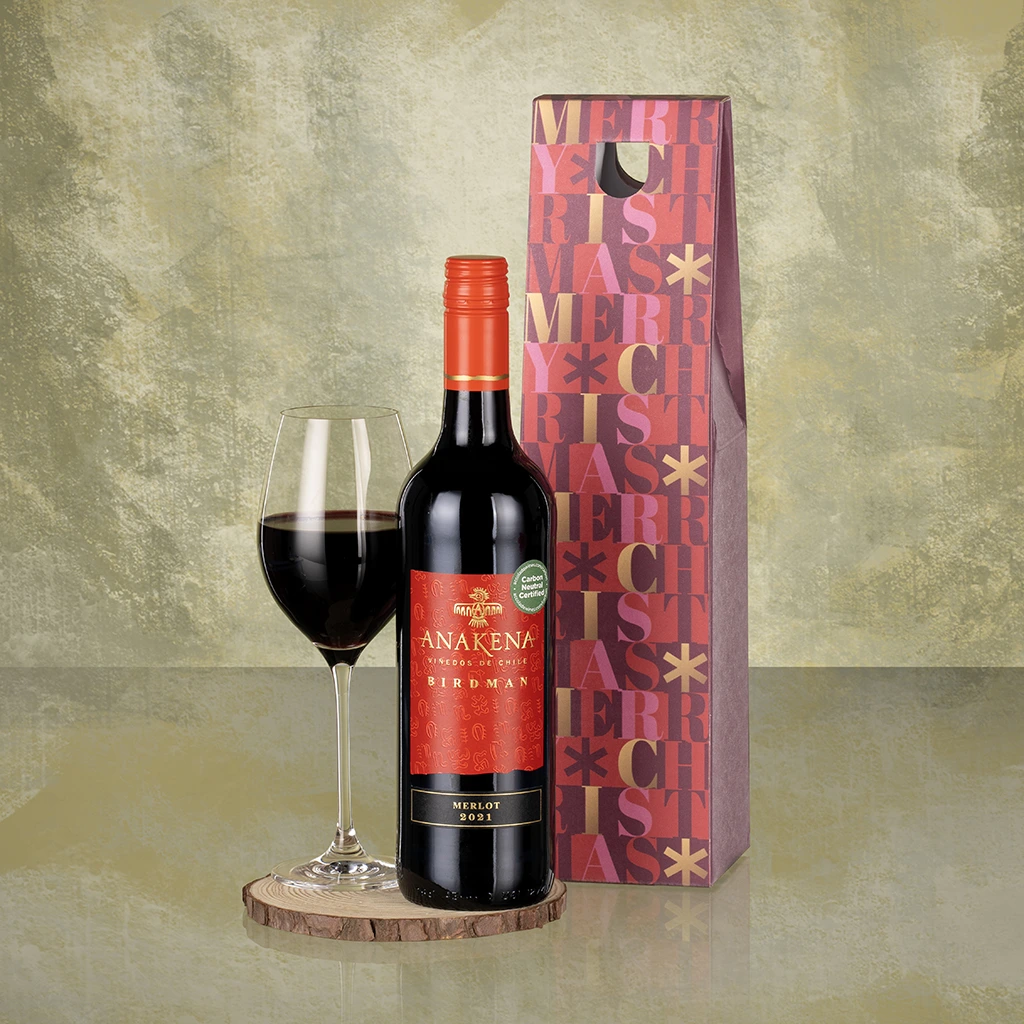 Red Wine Christmas Gift