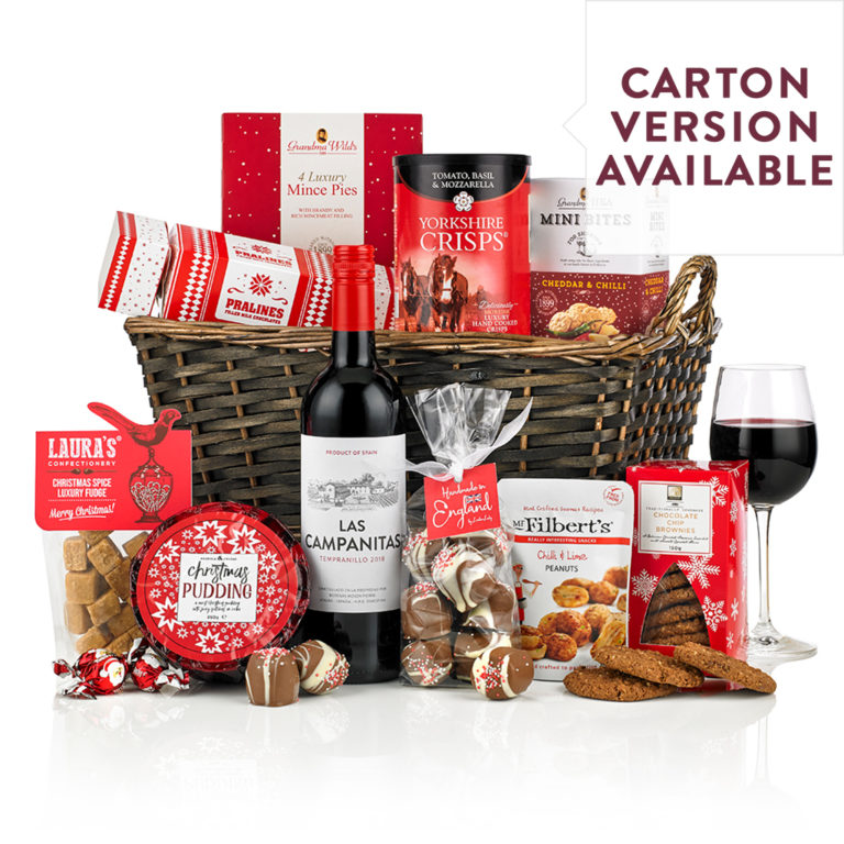 Season's Greetings Basket Virginia Hayward