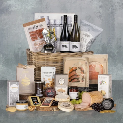 Snowflake - Lagre Fresh Food and Wine Hamper