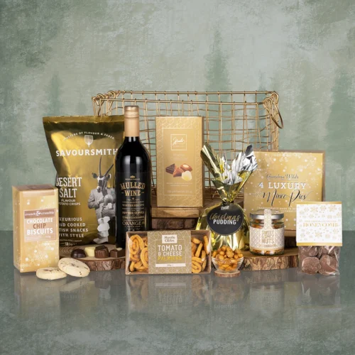 Starry Starry Night Basket - Christmas Food and Drink Hamper