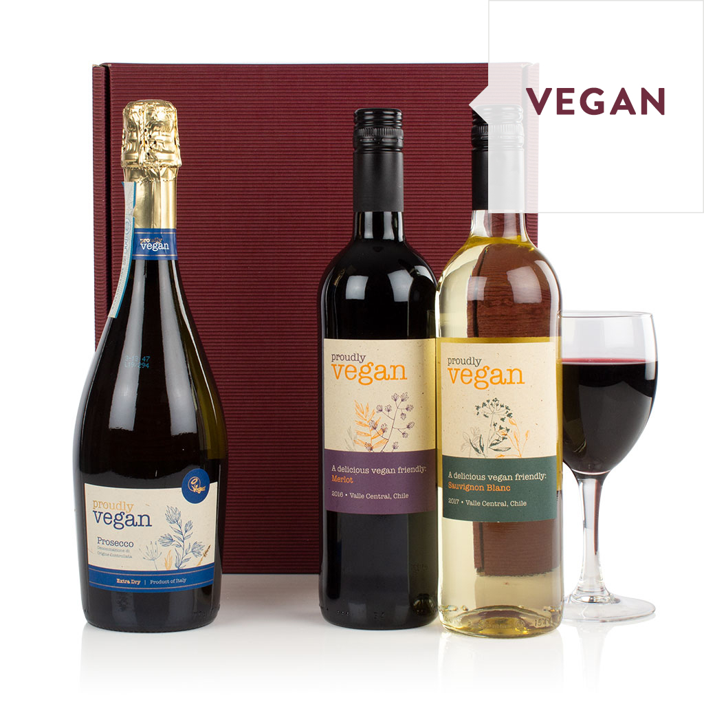 Vegan Wine Trio Gift Hamper