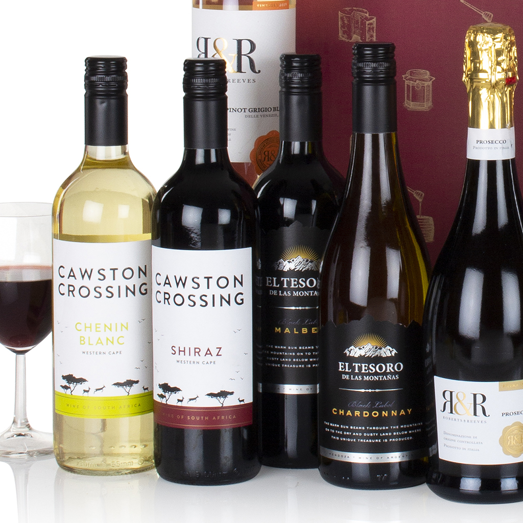 Twelve Wines in a Box Gift
