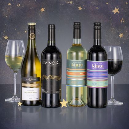 Four Wines in a Box hamper